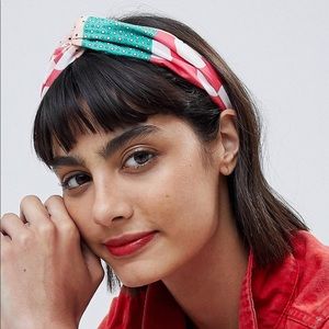 Mango Elastic Patterned Headband